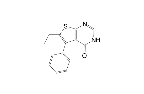 thieno[2,3-d]pyrimidin-4(3H)-one, 6-ethyl-5-phenyl-