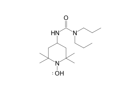 1,1-Dipropyl-3-(2,2,6,6-tetramethyl-1-(lambda1-oxidaneyl)piperidin-4-yl)urea