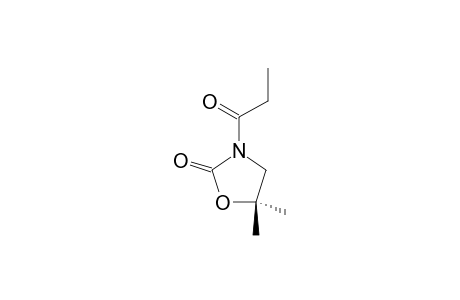 N-PROPIONYL-5,5-DIMETHYLOXAZOLIDIN-2-ONE