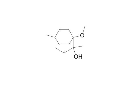 Bicyclo[3.2.2]non-6-en-2-ol, 1-methoxy-2,5-dimethyl-, (1.alpha.,2.beta.,5.beta.)-(.+-.)-