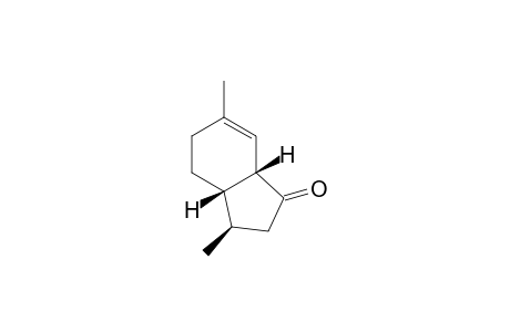 (1R,4R,5S)-4,8-Dimethylbicyclo[4.3.0]non-8-en-2-one