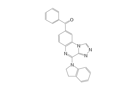 methanone, [4-(2,3-dihydro-1H-indol-1-yl)[1,2,4]triazolo[4,3-a]quinoxalin-8-yl]phenyl-