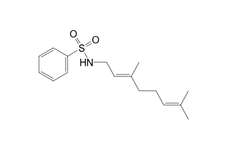 N-[(2E)-3,7-Dimethylocta-2,6-diene-1-yl]benzenesulfonamide
