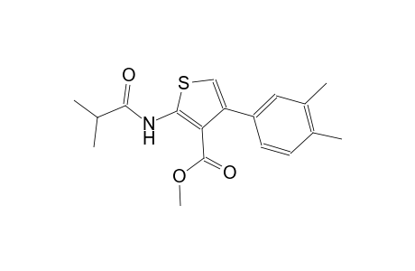 methyl 4-(3,4-dimethylphenyl)-2-(isobutyrylamino)-3-thiophenecarboxylate