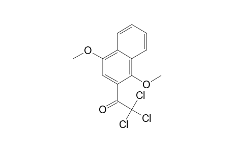 2,2,2-Trichloro-1-(1',4'-dimethoxynaphthlen-2'-yl)ethanone