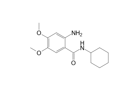 2-Amino-N-cyclohexyl-4,5-dimethoxy-benzamide