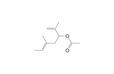 (E)-2,5-Dimethyl-1,5-heptadien-3-ol acetate