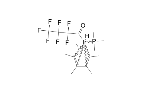 (ETA-C10H15)-(PME3)-IR-(H)-[C(O)-CF2-CF2-CF3]