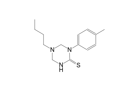 5-butyl-1-(4-methylphenyl)tetrahydro-1,3,5-triazine-2(1H)-thione