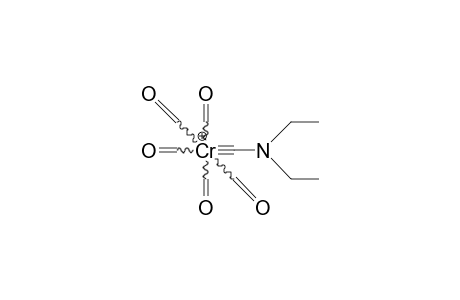 Pentacarbonyl-diethylamino-carbyne chromium cation