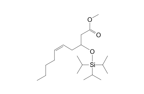 Methyl (Z)-3-triisopropylsilyloxydec-5-enoate