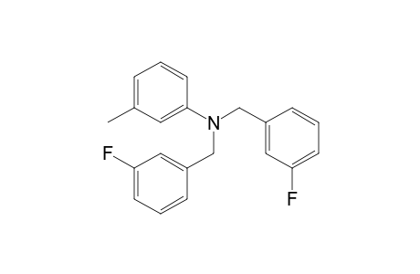 N,N-Bis(3-fluorobenzyl)-3-methylaniline