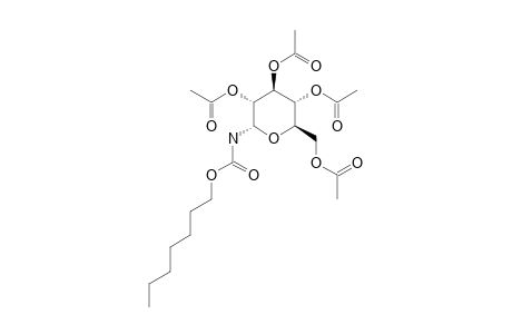 HEPTYL-N-(2,3,4,6-TETRA-O-ACETYL-ALPHA-D-GLUCOPYRANOSYL)-CARBAMATE