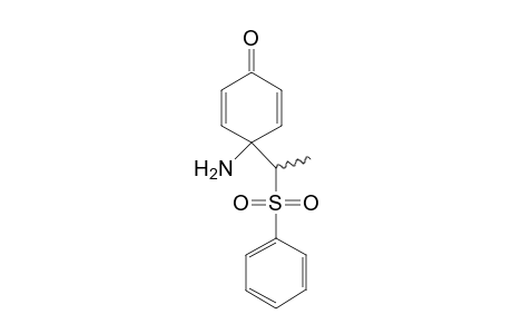 4-Amino]-4-[1'-(phenylsulfonyl)ethyl]-2,5-cyclohexadienone