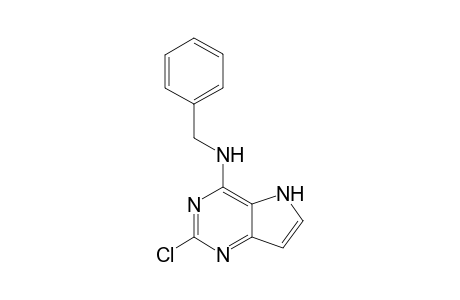 Benzyl (2'-chloro-5H-pyrrolo[3,2-d]pyrimidin-4'-yl] Amine