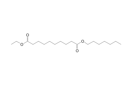 Sebacic acid, ethyl heptyl ester