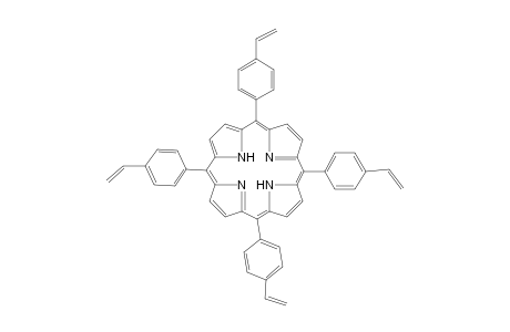 2,7,12,17-Tetrakis(4-vinylphenyl)-21,22,23,24-tetraazapentacyclo[16.2.1.1~3,6~.1~8,11~.1~13,16~]tetracosa-1,3,5,7,9,11(23),12,14,16,18(21),19-undecaene