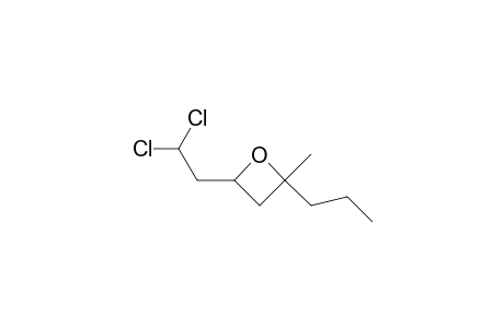 2-(2,2-DICHLOROETHYL)-4-METHYL-4-PROPYLOXETANE;ISOMER-1