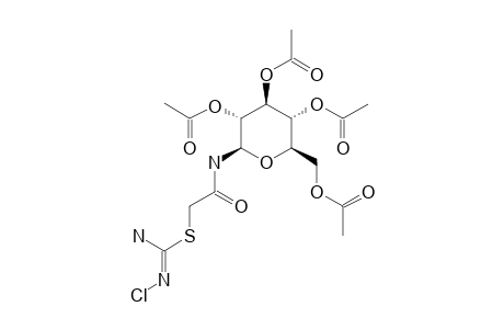 2,3,4,6-TETRA-O-ACETYL-N-(ISOTHIOURONIUM-ACETYL)-BETA-D-GLUCOPYRANOSYLAMINE-HYDROCHLORIDE