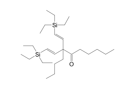 E-3-n-Butyl-1-triethylsilyl-3-(2-triethylsilylethenyl)-non-1-en-4-one