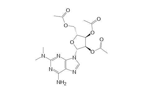 Adenosine, 2-amino-N,N-dimethyl-, 2',3',5'-triacetate
