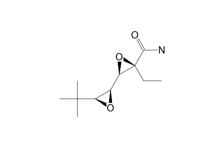 (2RS,3SR,4RS,5RS)-2,3 : 4,5-Diepoxy-2-ethyl-6,6-dimethylheptanamide