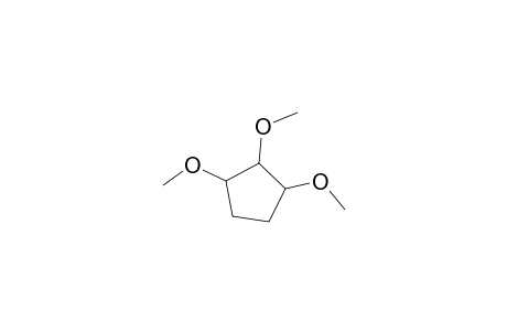 Cyclopentane, 1,2,3-trimethoxy-, stereoisomer