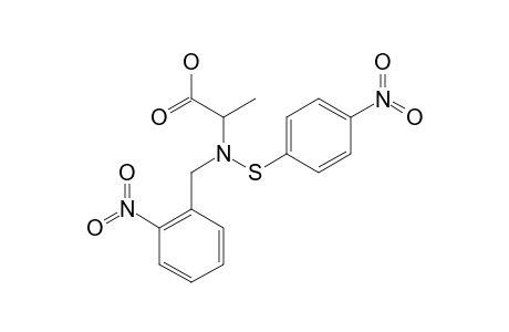 N-4-NITROPHENYLSULFENYL-N-2-NITROBENZYL-L-ALANINE