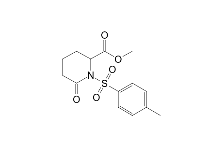 1-(4-Methylphenyl)sulfonyl-6-oxo-2-piperidinecarboxylic acid methyl ester