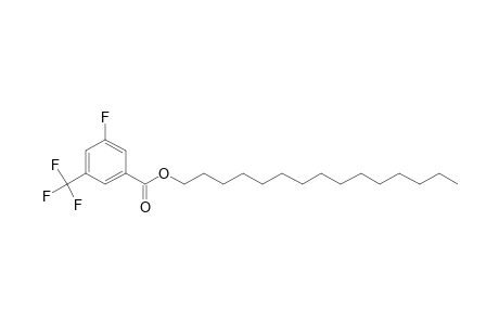 5-Fluoro-3-trifluoromethylbenzoic acid, pentadecyl ester