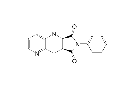9-Methyl-2-phenyl-1,3,3a,4,9,9a-hexahydropyrrolo[3,4-b][1,5]naphthyridine-1,3-dione