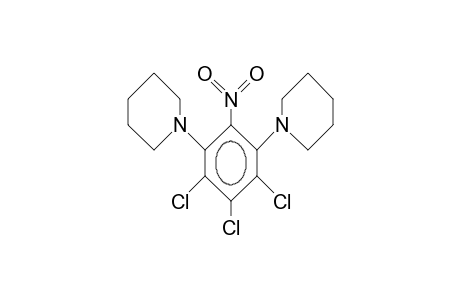 2,6-Dipepiridino-3,4,5-trichloro-nitrobenzene
