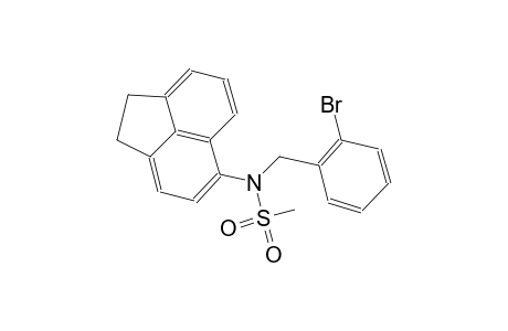 N-(2-bromobenzyl)-N-(1,2-dihydro-5-acenaphthylenyl)methanesulfonamide