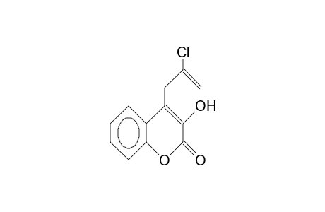 4-(2-Chloro-allyl)-3-hydroxy-coumarin