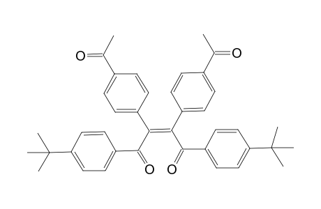 (Z)-1,4-Bis(4-t-butylphenyl)-2,4-bis(4-acetylphenyl)-2-buten-1,4-dione