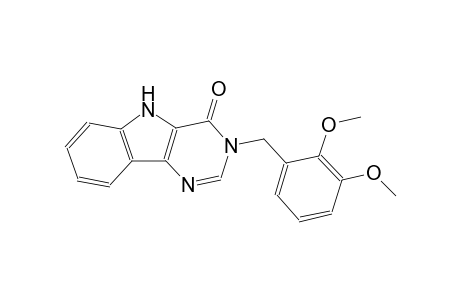 3-(2,3-dimethoxybenzyl)-3,5-dihydro-4H-pyrimido[5,4-b]indol-4-one