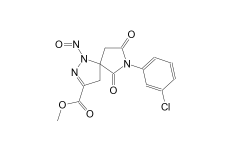 methyl 7-(3-chlorophenyl)-1-nitroso-6,8-dioxo-1,2,7-triazaspiro[4.4]non-2-ene-3-carboxylate