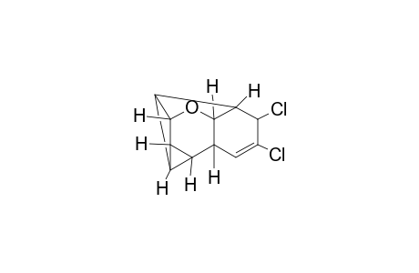 1,2,4-Methenobenzo[b]cyclopropa[d]pyran, 5,6-dichloro-1,1a,2,3a,4,5,7a,7b-octahydro-, (1.alpha.,1a.beta.,2.alpha.,3a.beta.,4.alpha.,5.beta.,7a.beta.,7b.beta.,8S*)-