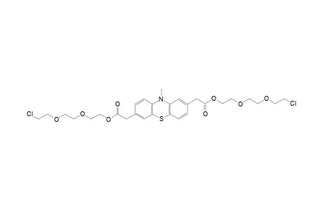 2,7-bis[8'-Chloro-3',6'-dioxaoctyloxycarbonyl)methyl]-N-methylphenothiazinhe