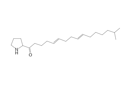 N-(15-Methyl-5,9-hexadienoyl)-pyrrolidine