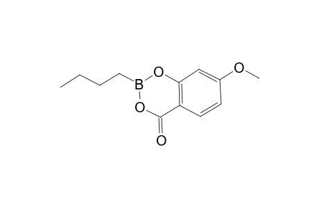 p-Anisic acid, 2-hydroxy-, monoanhydride with 1-butaneboronic acid, cyclic ester