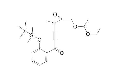 1-[2-(tert-Butyldimethylsiloxy)phenyl]-4,5-epoxy-6-(1-ethoxyethyloxy)-4-methyl-2-hexyn-1-one