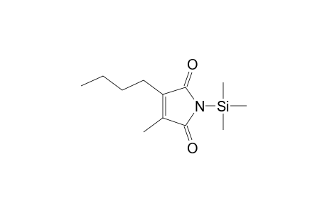 3-Butyl-4-methyl-1H-pyrrole-2,5-dione trimethylsilate