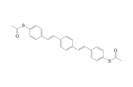 (E,E)-1,4-Bis[4-(acetylthio)styryl]benzene