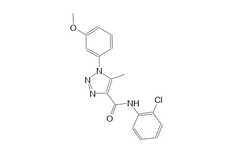 1H-1,2,3-triazole-4-carboxamide, N-(2-chlorophenyl)-1-(3-methoxyphenyl)-5-methyl-