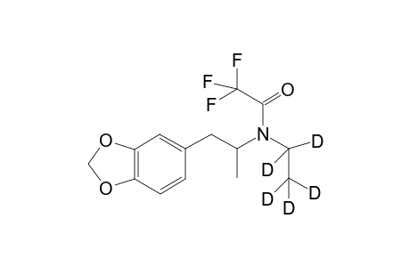 N-Ethyl-3,4-methylenedioxyamphetamine-D5 TFA