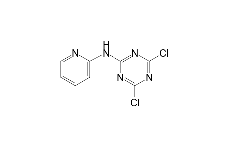 2,4-dichloro-6-(2-pyridylamino)-s-triazine