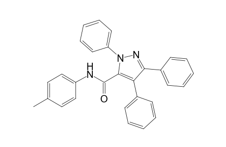 1,3,4-Triphenyl-N-(4-tolyl)-1H-pyrazole-5-carboxamide