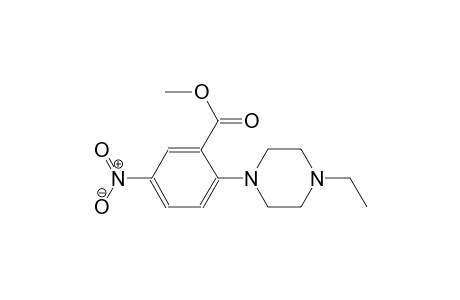 methyl 2-(4-ethyl-1-piperazinyl)-5-nitrobenzoate