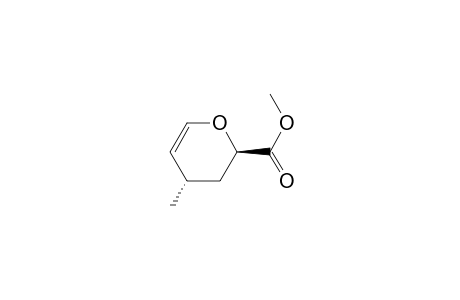 2H-Pyran-2-carboxylic acid, 3,4-dihydro-4-methyl-, methyl ester, trans-